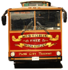 A Park City Main Street trolley